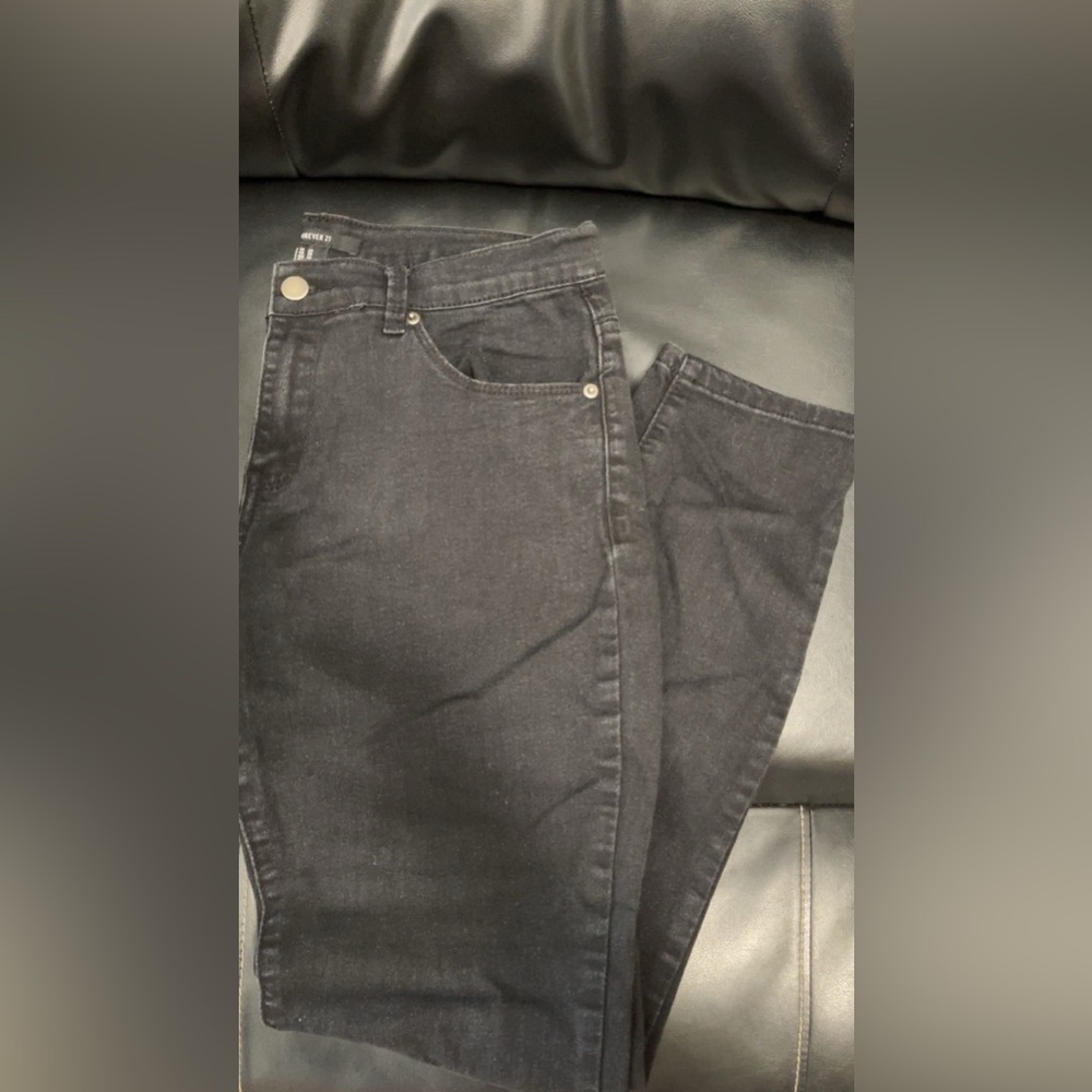 Forever 21 black skinny jeans